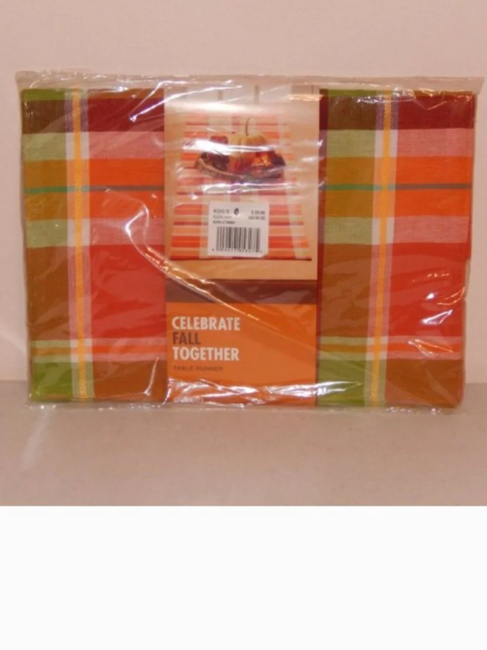 New Fall Table Runner Kohl's Celebrate Together Plaid 13